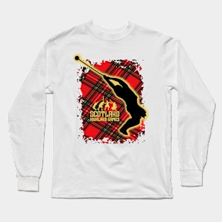 Scottish highland games Long Sleeve T-Shirt